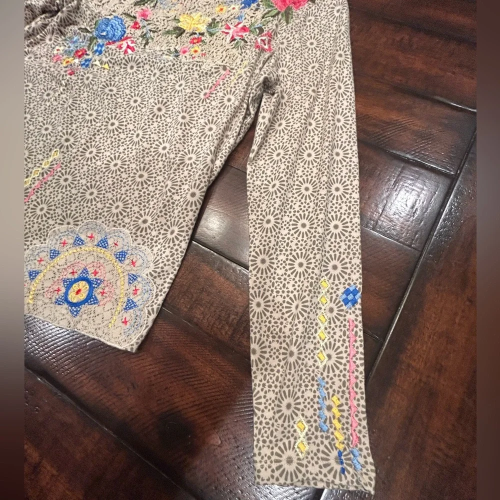 NWOT Sundance Sunny Disposition Embroidered Top Size M - Picture 7 of 9